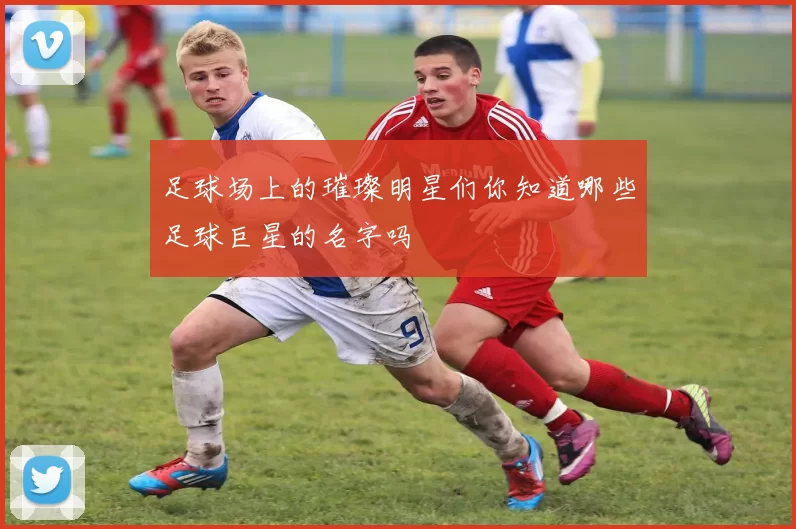 足球场上的璀璨明星们你知道哪些足球巨星的名字吗