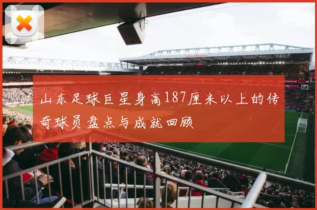 山东足球巨星身高187厘米以上的传奇球员盘点与成就回顾